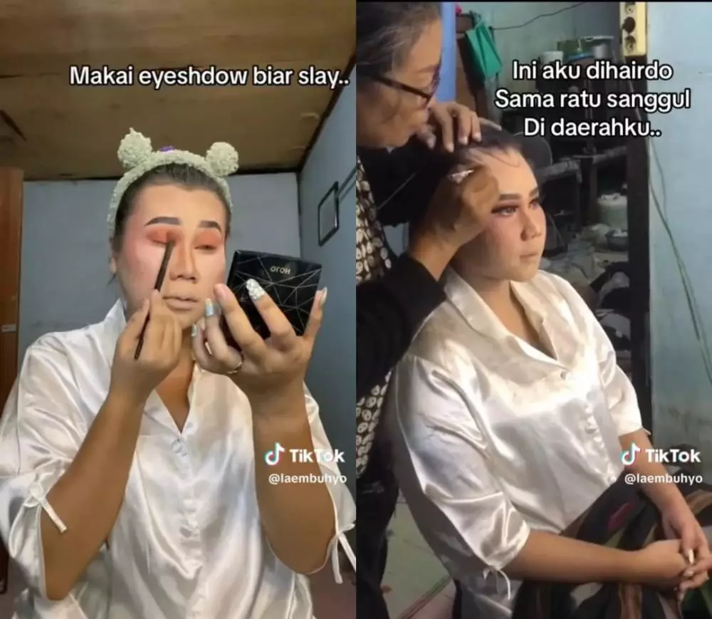 makeup-an sendiri buat nikah © TikTok makeup-an sendiri buat nikah © TikTok