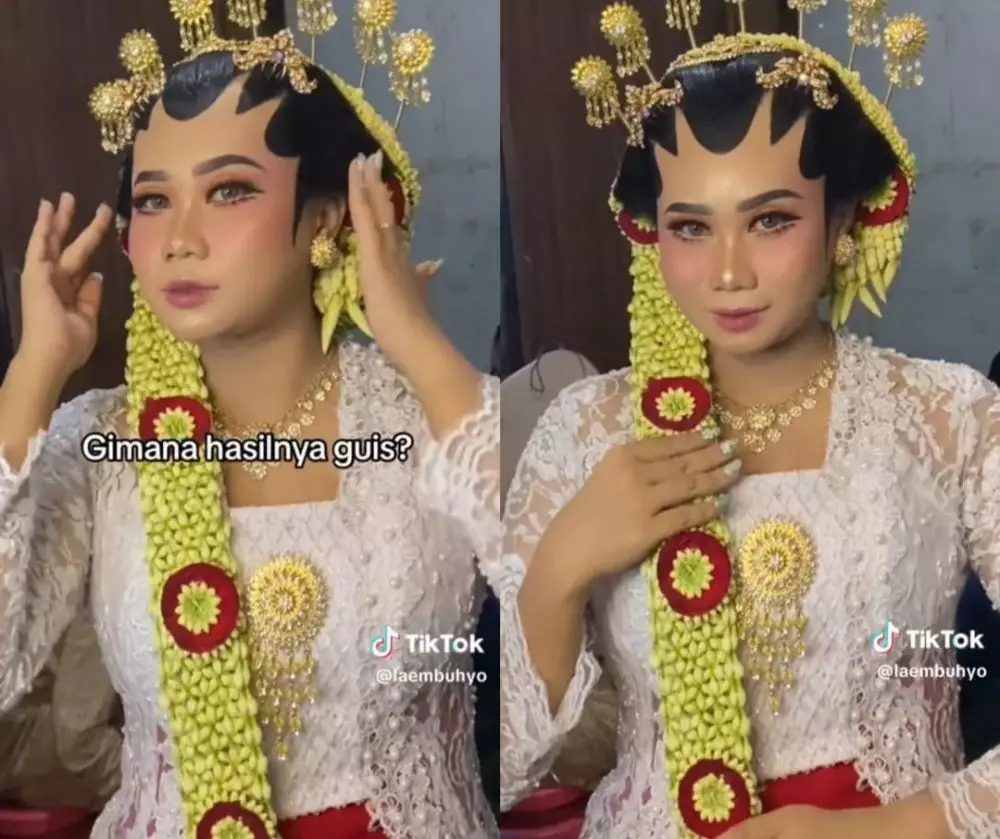 makeup-an sendiri buat nikah © TikTok makeup-an sendiri buat nikah © TikTok