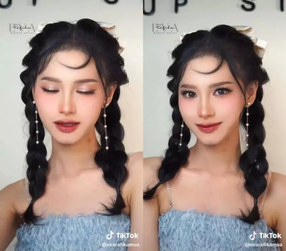 wanita penuh bekas © TikTok