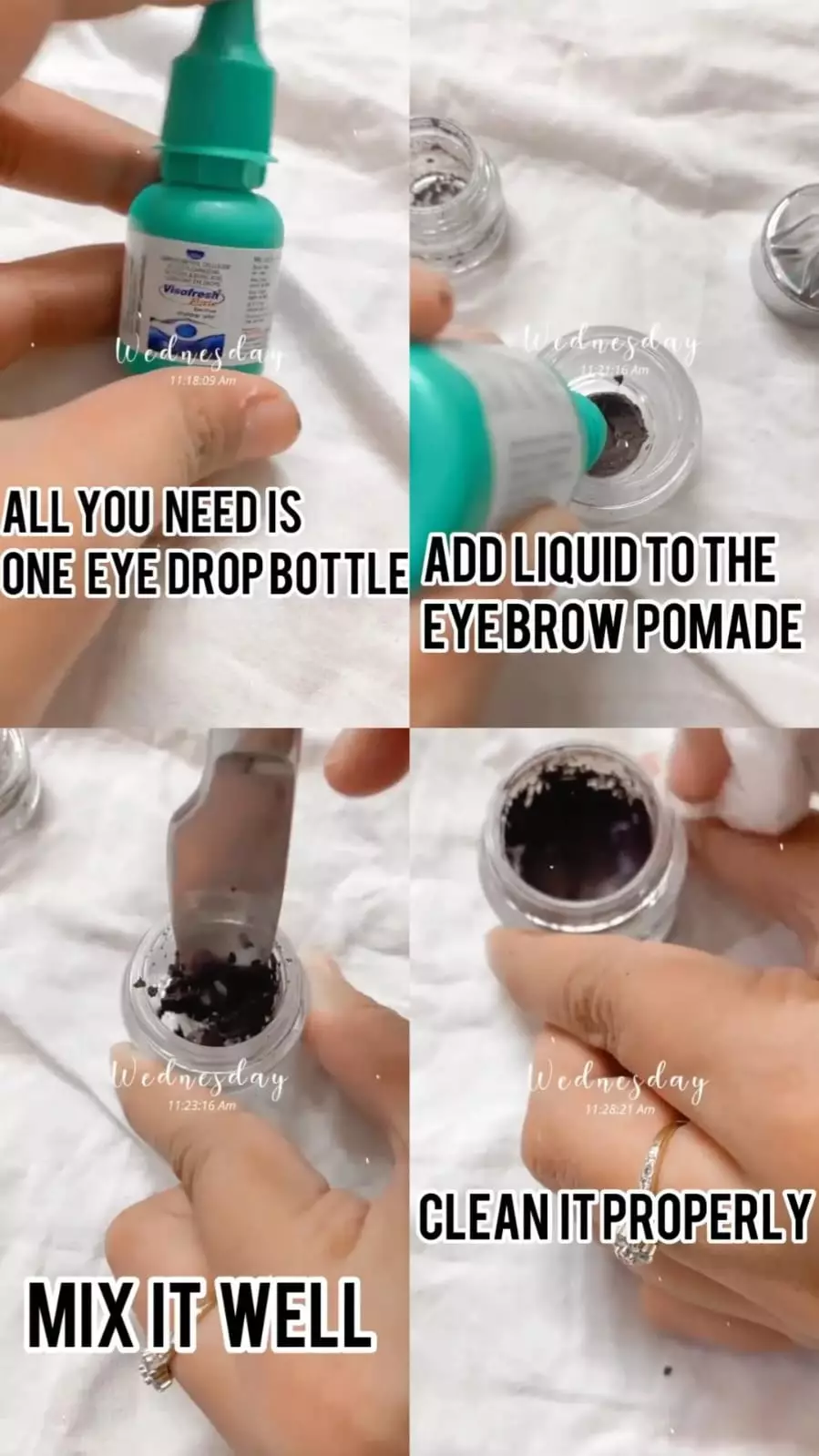 eyebrow pomade kering © Instagram eyebrow pomade kering © Instagram