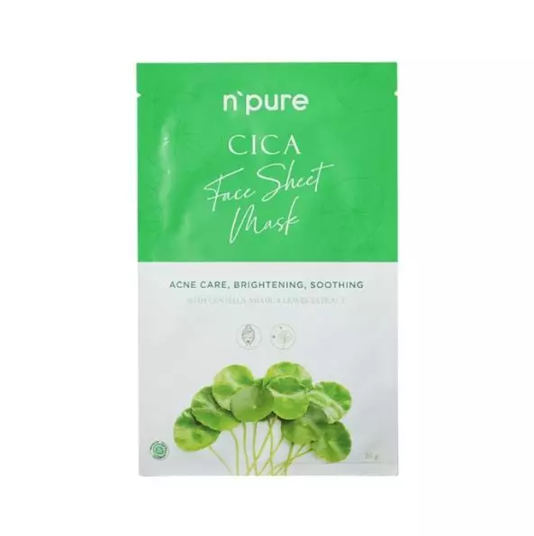 Skincare niacinamide jenis sheet mask Berbagai sumber