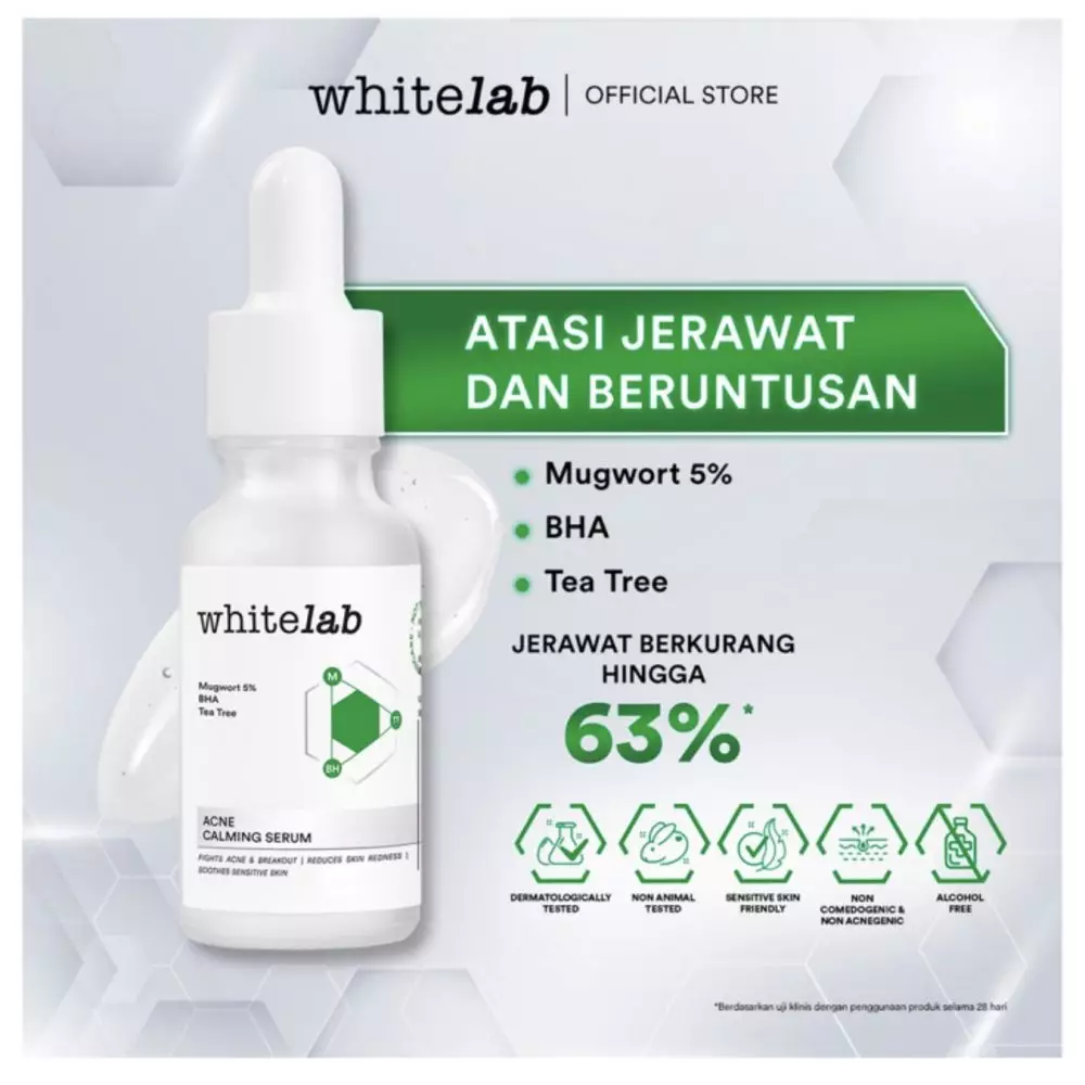 rekomendasi skincare whitelab atasi jerawat harga di bawah 100 ribu © 2024 brilio.net