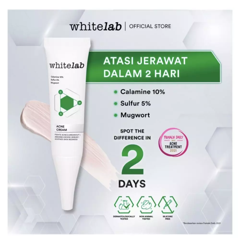 rekomendasi skincare whitelab atasi jerawat harga di bawah 100 ribu © 2024 brilio.net