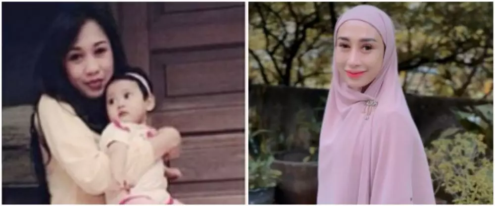 dulu dan kini Reza Gladys © berbagai sumber