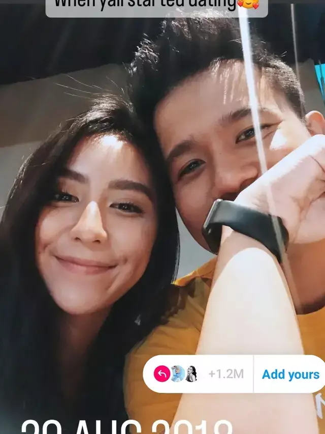 penampilan lawas seleb saat pacaran © instagram