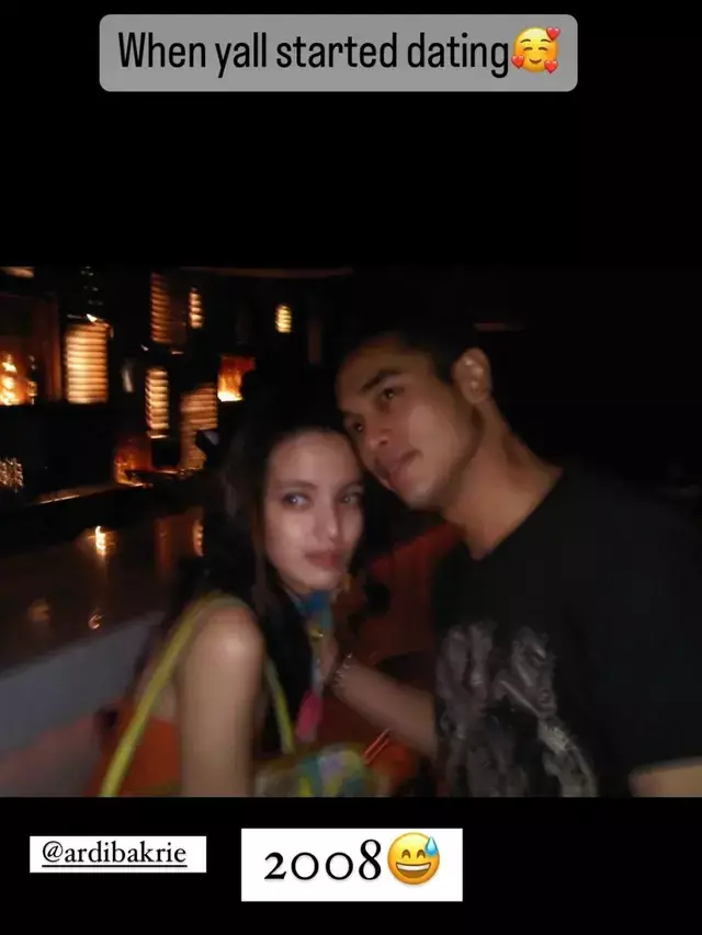 penampilan lawas seleb saat pacaran © instagram