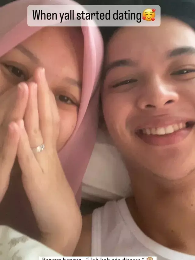 penampilan lawas seleb saat pacaran © instagram