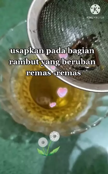 Atasi uban agar kembali gelap pakai teh basi TikTok