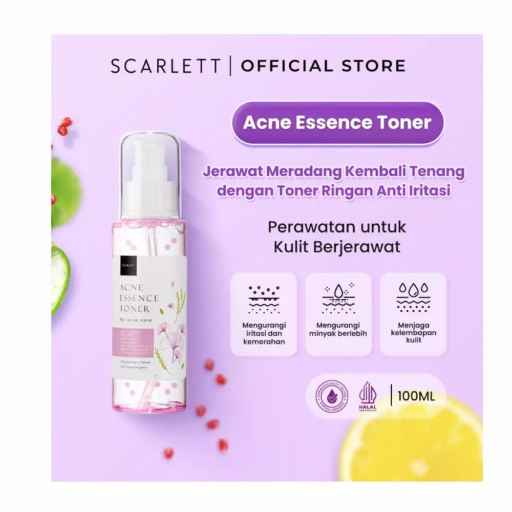 10 Rekomendasi skincare Scarlett untuk mengatasi jerawat © 2024 berbagai sumber