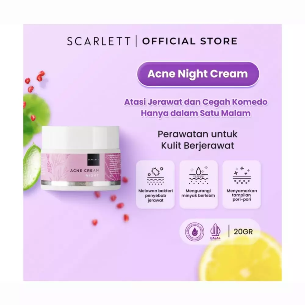 10 Rekomendasi skincare Scarlett untuk mengatasi jerawat © 2024 berbagai sumber