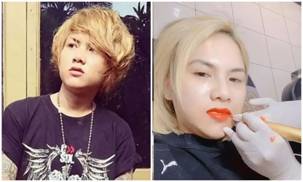 sebelum dan sesudah 9 seleb lakukan sulam bibir berbagai sumber