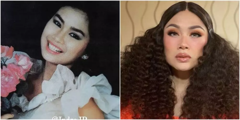 Gaya makeup 15 seleb sebelum dan sesudah terkenal berbagai sumber