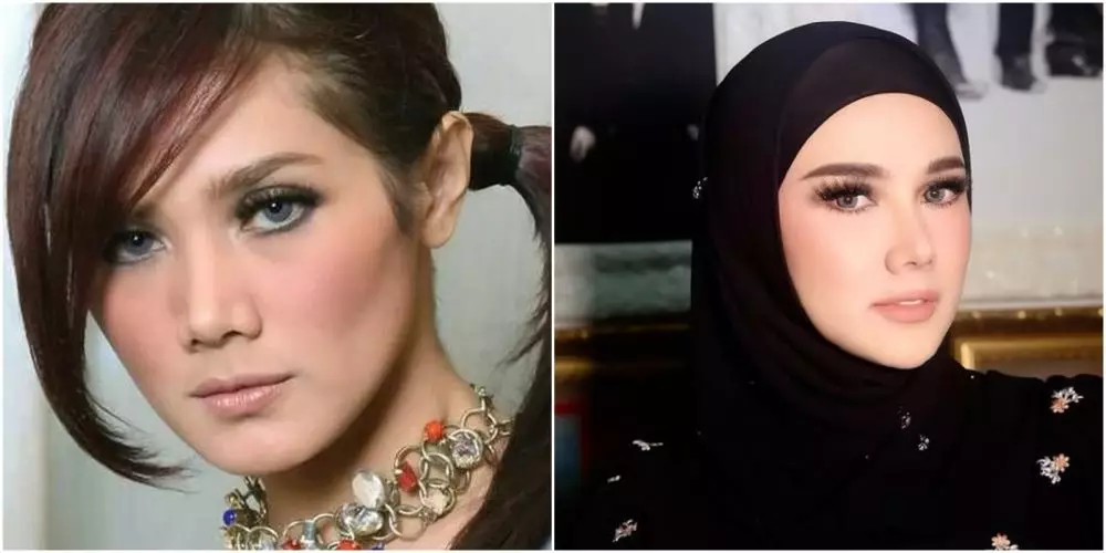 Gaya makeup 15 seleb sebelum dan sesudah terkenal berbagai sumber