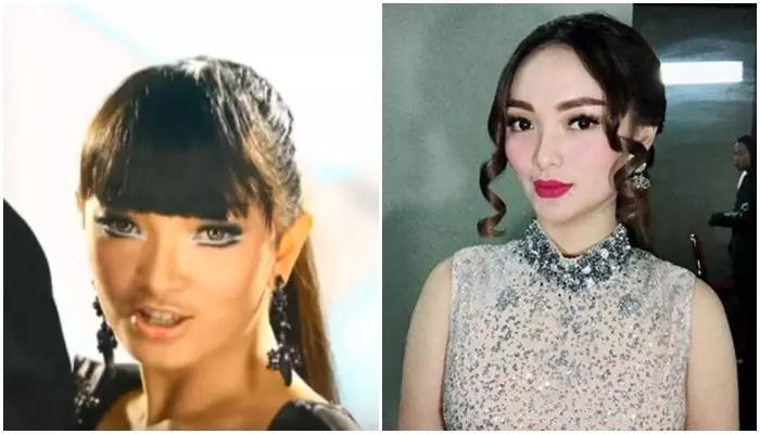 Gaya makeup 15 seleb sebelum dan sesudah terkenal berbagai sumber