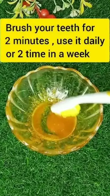 3 bahan dapur memutihkan gigi bernoda kuning TikTok