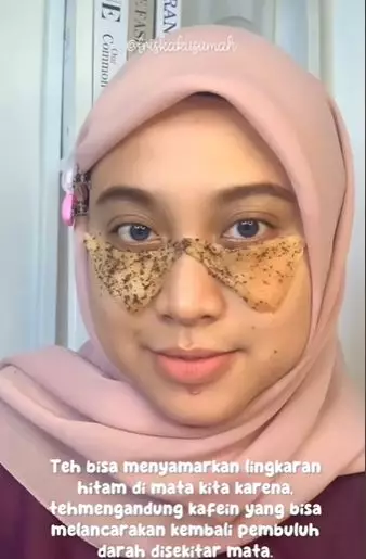 Atasi kantung mata tebal pakai teh TikTok Atasi kantung mata tebal pakai teh TikTok