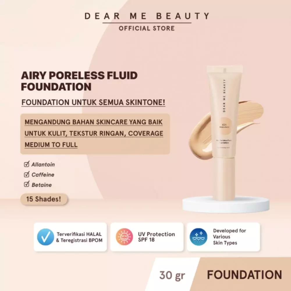 Rekomendasi foundation dengan hasil dewy finish © 2024 brilio.net Rekomendasi foundation dengan hasil dewy finish © 2024 brilio.net