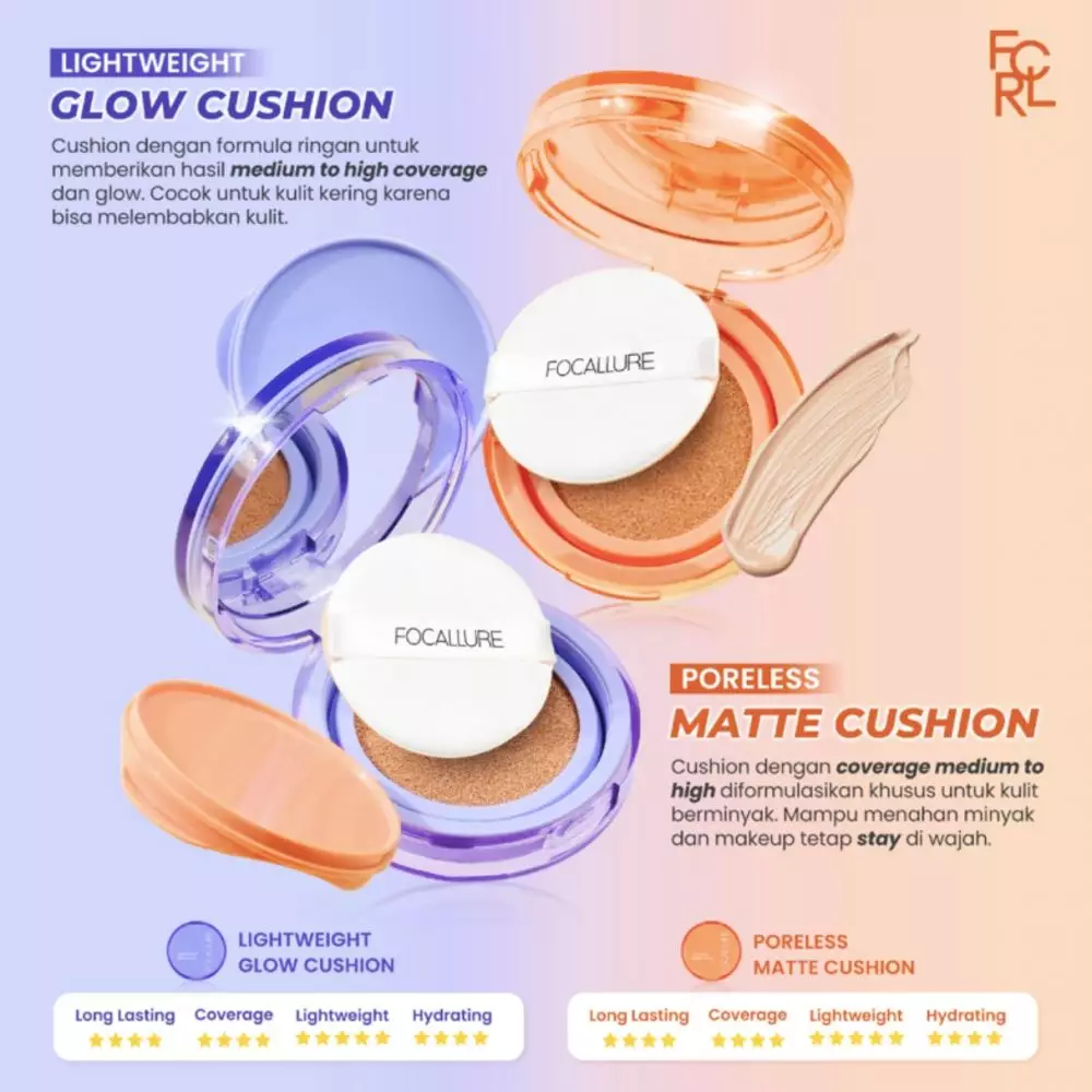 10 Rekomendasi cushion untuk daily harga di bawah Rp 200 ribu instagram