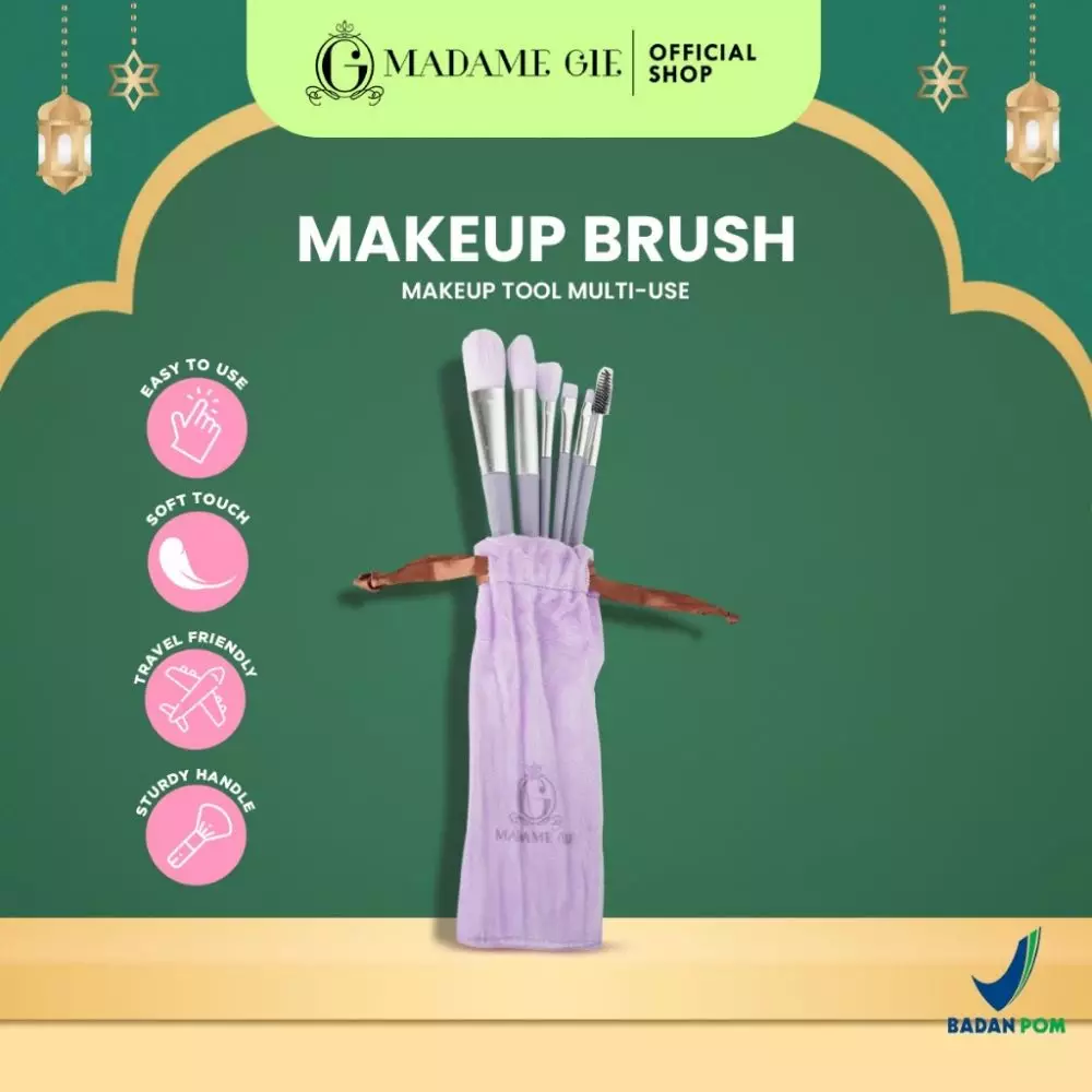 Rekomendasi brush makeup set lokal © berbagai sumber Rekomendasi brush makeup set lokal © berbagai sumber