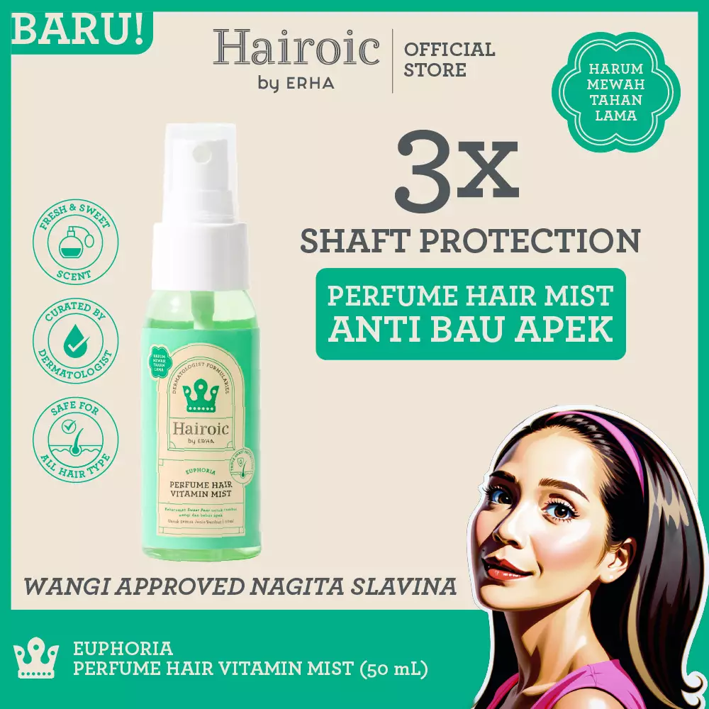 Rekomendasi hair mist lokal © 2024 Shopee