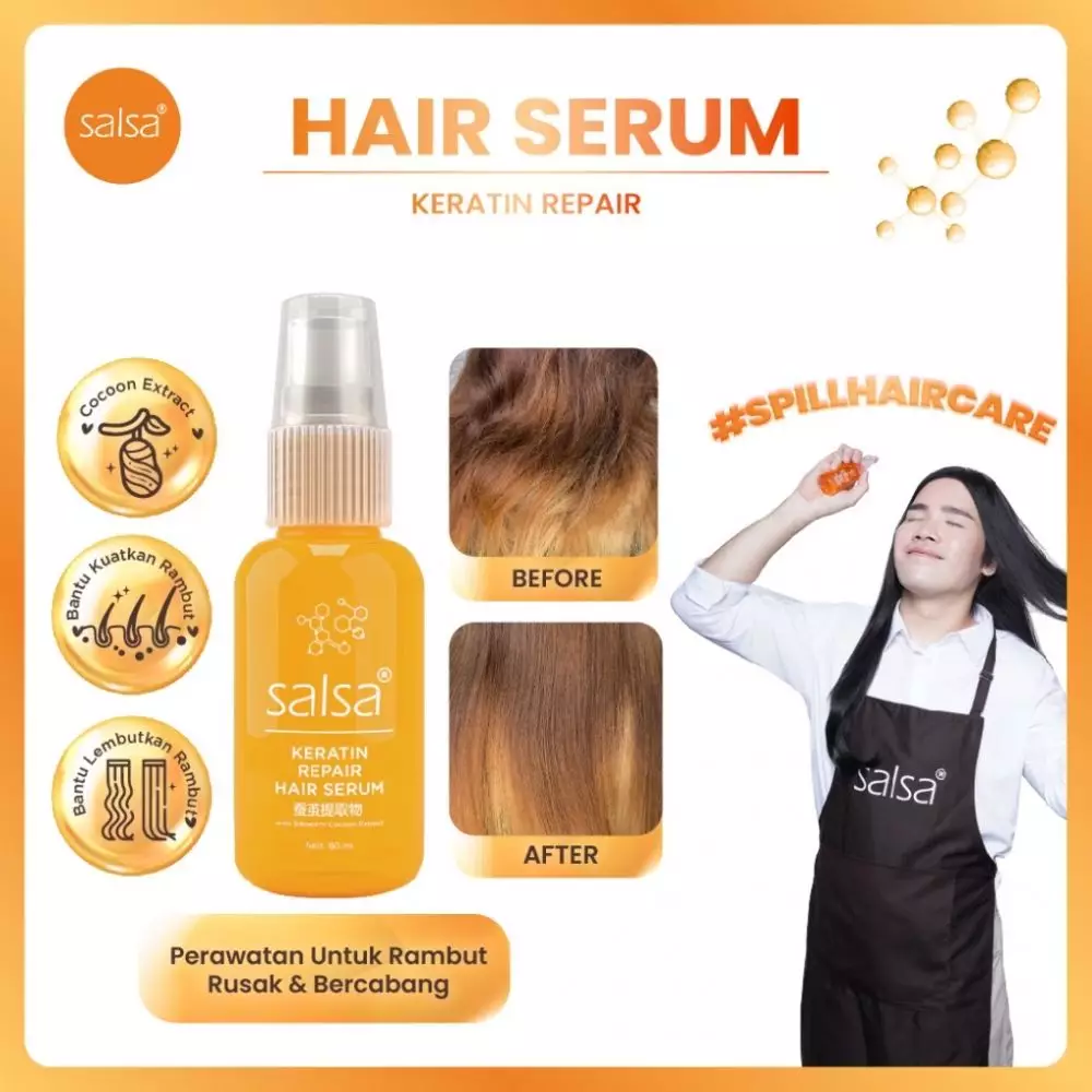 10 Rekomendasi hair serum atasi rambut kering harga di bawah Rp 200 ribu © 2024 berbagai sumber 
