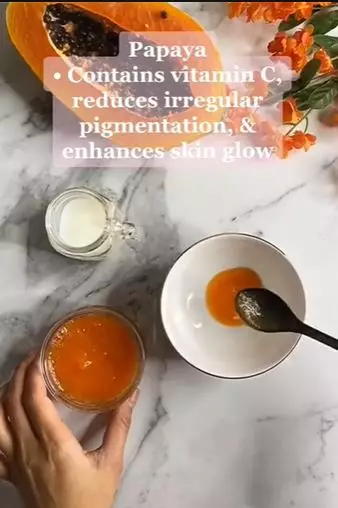 Pepaya atasi flek hitam akibat pigmentasi Berbagai sumber