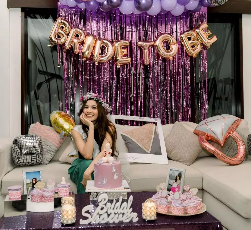 bridal shower Mahalini © 2024 Instagram