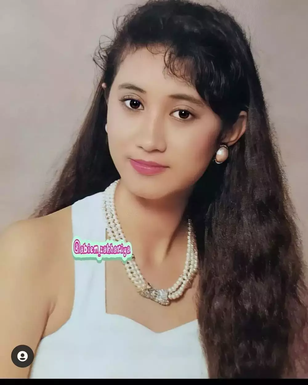 potret lawas pemeran dewi tertawan hati © instagram