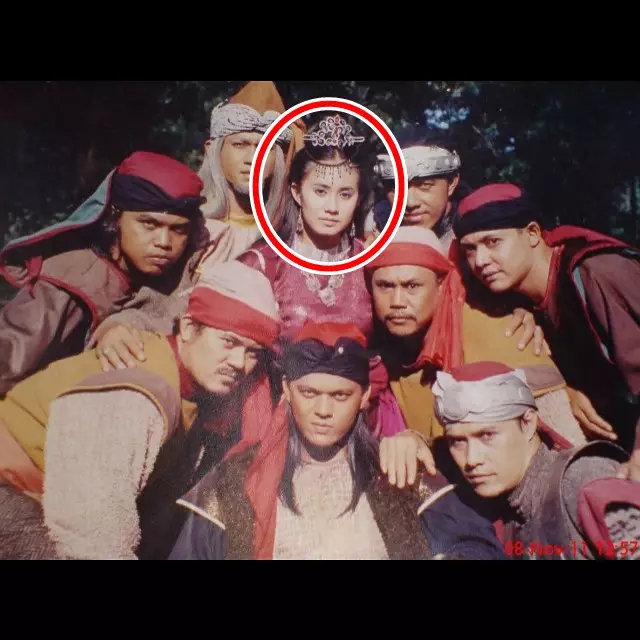 potret lawas pemeran dewi tertawan hati © instagram