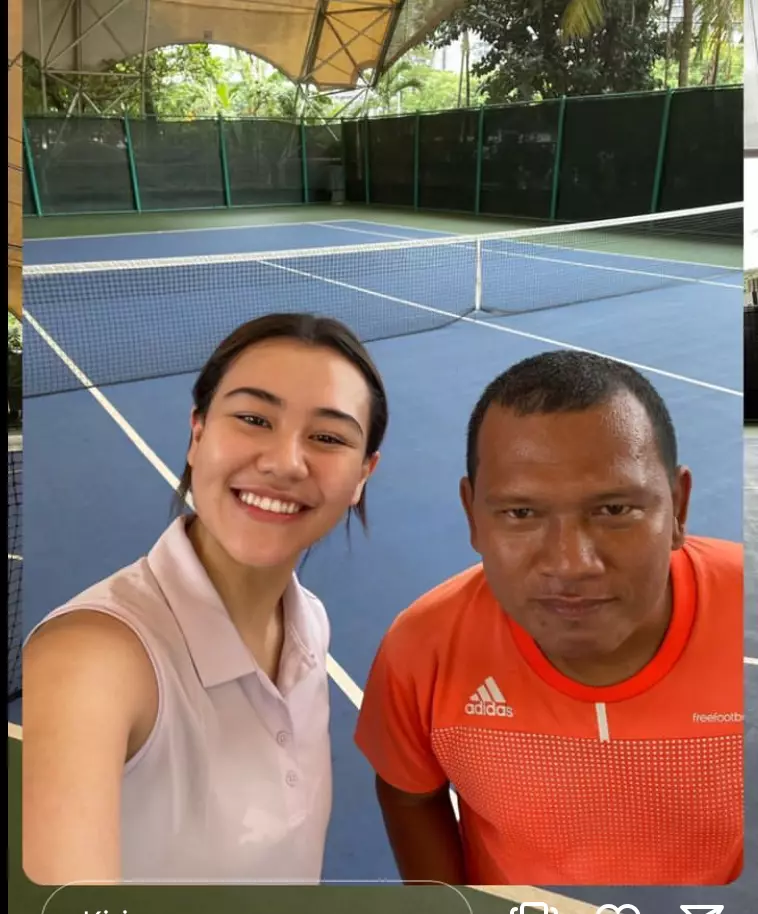 Aaliyah Massaid tanpa makeup © 2024 Instagram