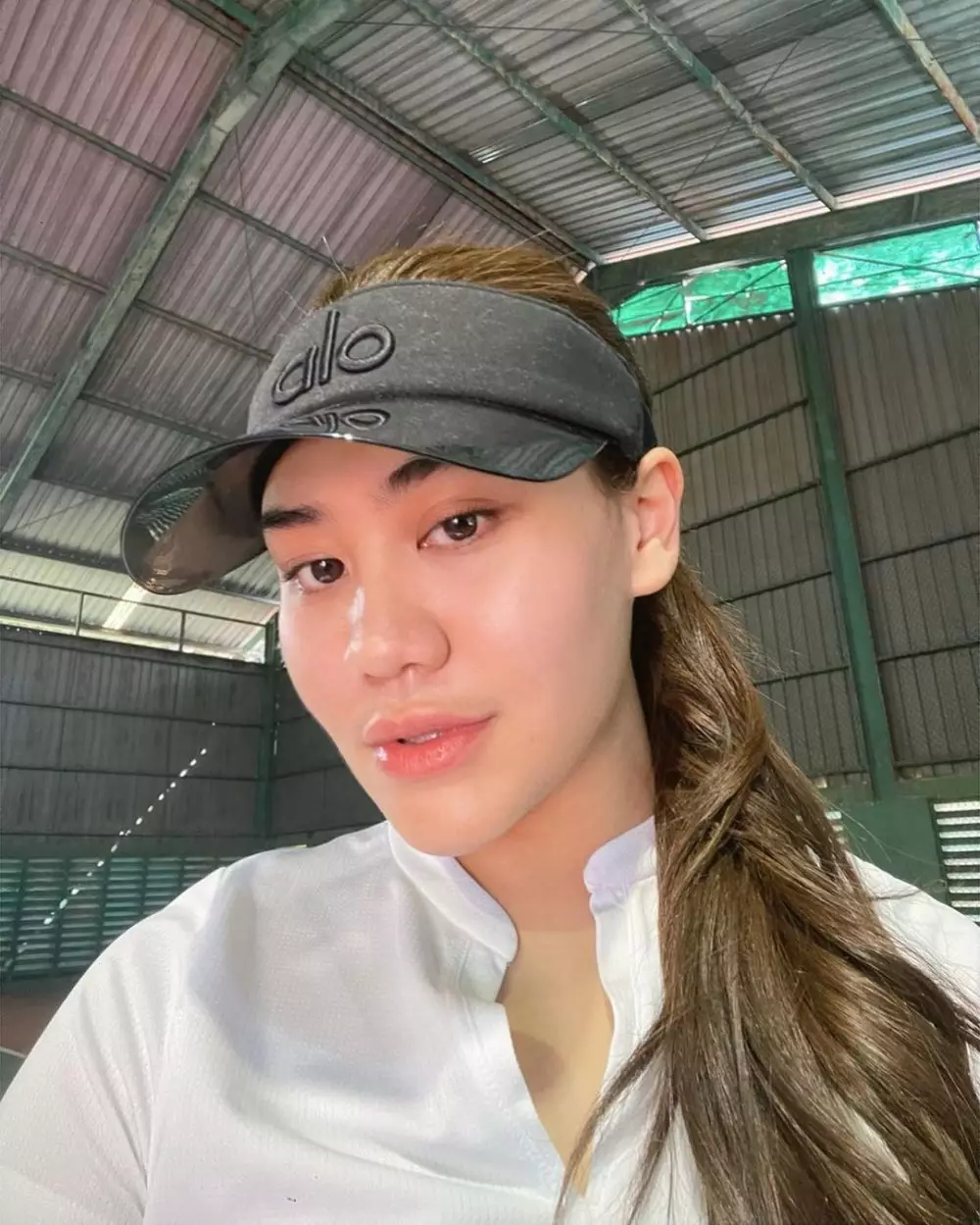 Aaliyah Massaid tanpa makeup © 2024 Instagram