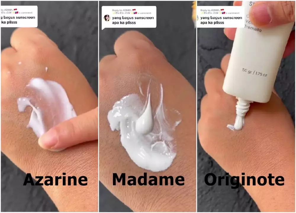 Hasil tes 3 sunscreen merek lokal berbagai sumber