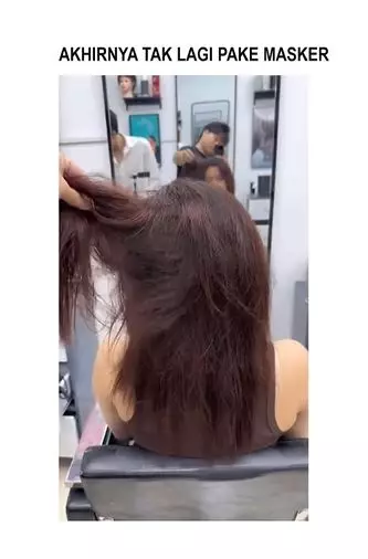 Cewek rambut kering dan kasar usai di styling hasilnya bak beda orang Instagram