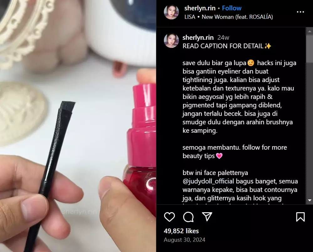 trik bikin aegyosal © Instagram