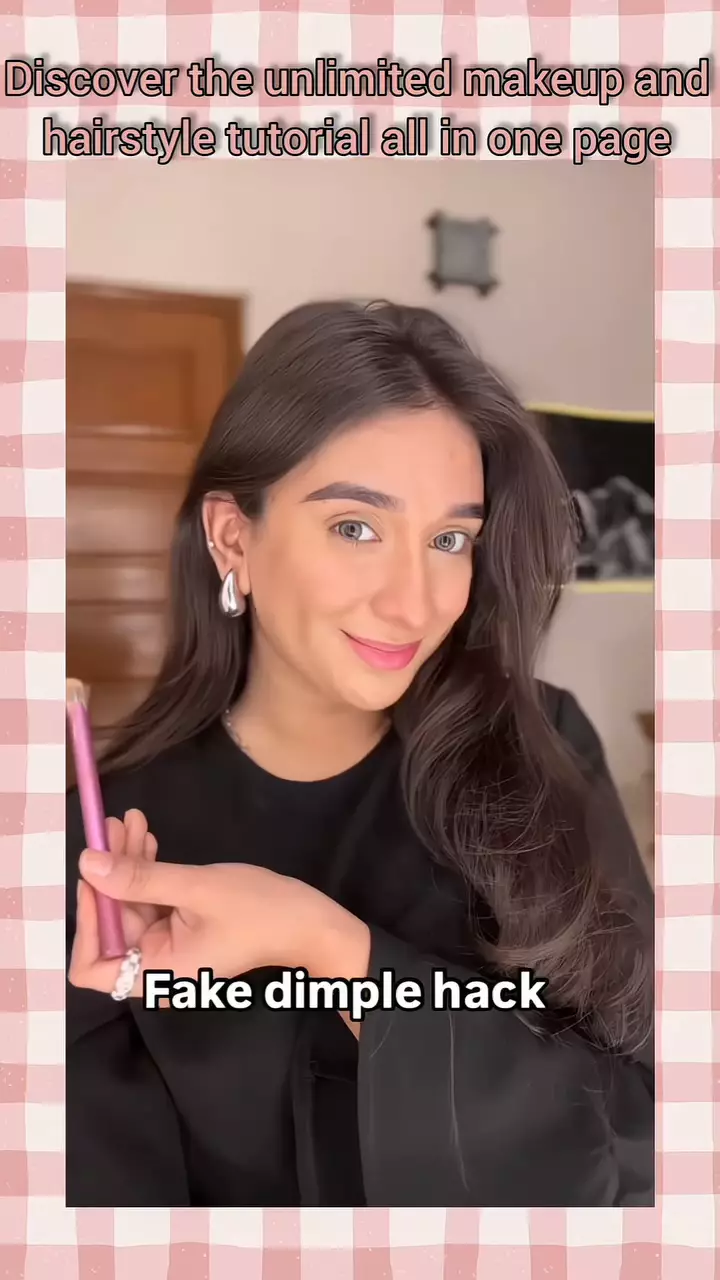 cara bikin lesung pipi © Instagram