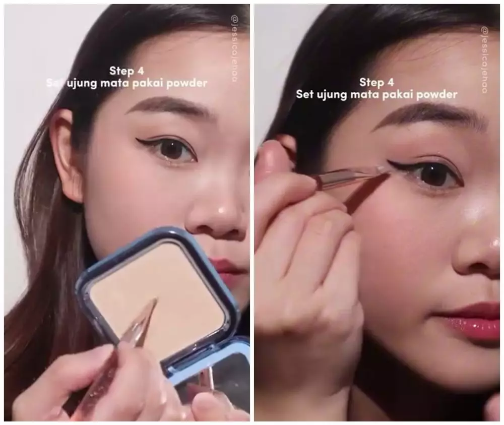 Eyeliner waterproof tetap bikin smudge © Instagram