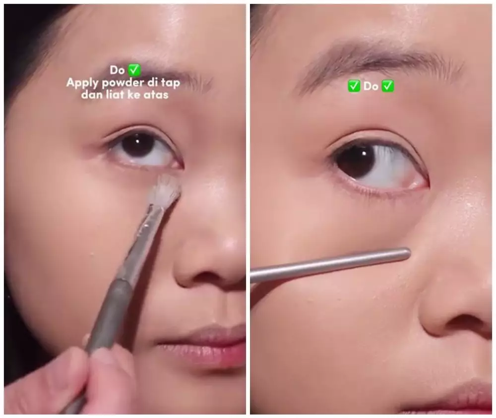 Trik aplikasikan concealer © Instagram