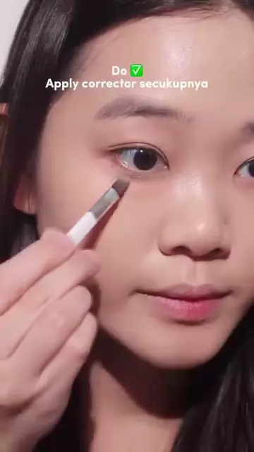 Trik aplikasikan concealer © Instagram