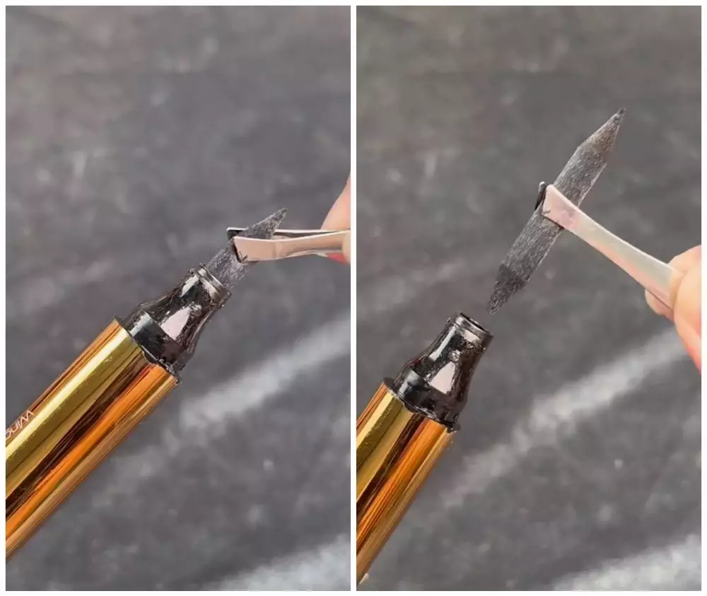 Eyeliner habis jangan dibuang © TikTok Eyeliner habis jangan dibuang © TikTok