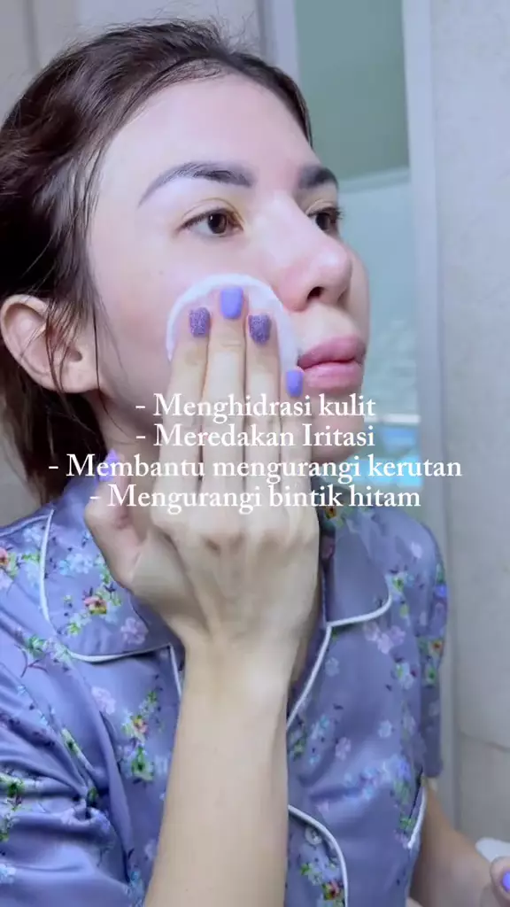 Cara bikin toner untuk kecilkan pori-pori © TikTok Cara bikin toner untuk kecilkan pori-pori © TikTok
