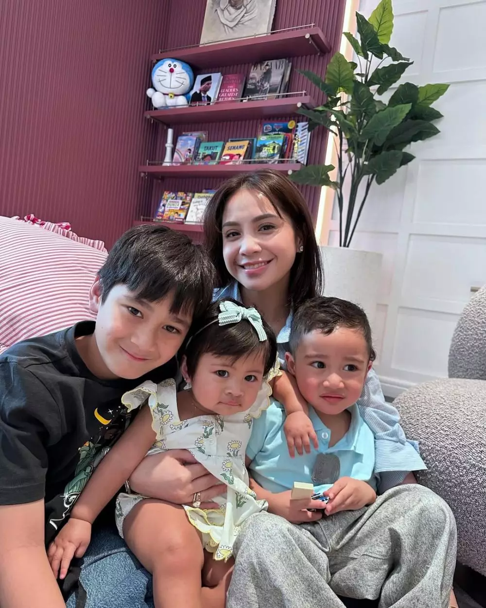 potret Nagita Slavina ubah gaya rambut © 2025 brilio.net