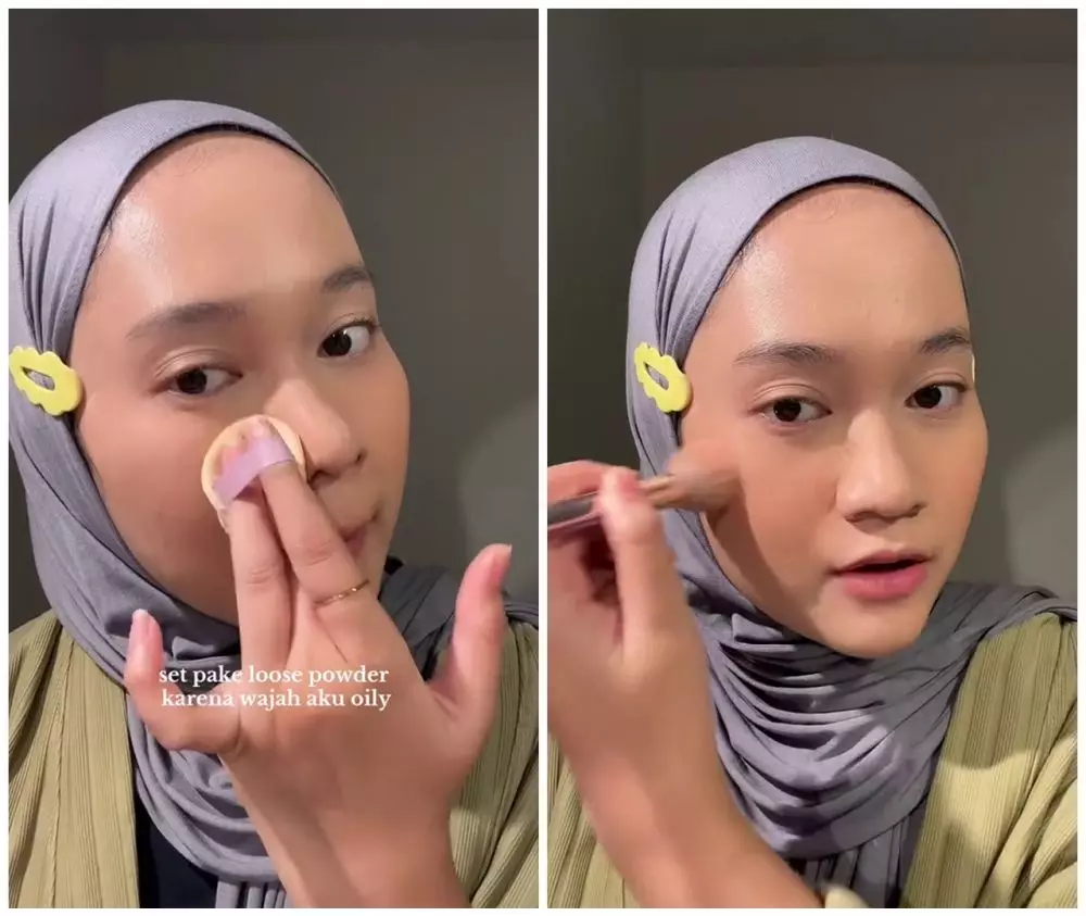 trik agar complexion tahan lama seharian © TikTok trik agar complexion tahan lama seharian © TikTok