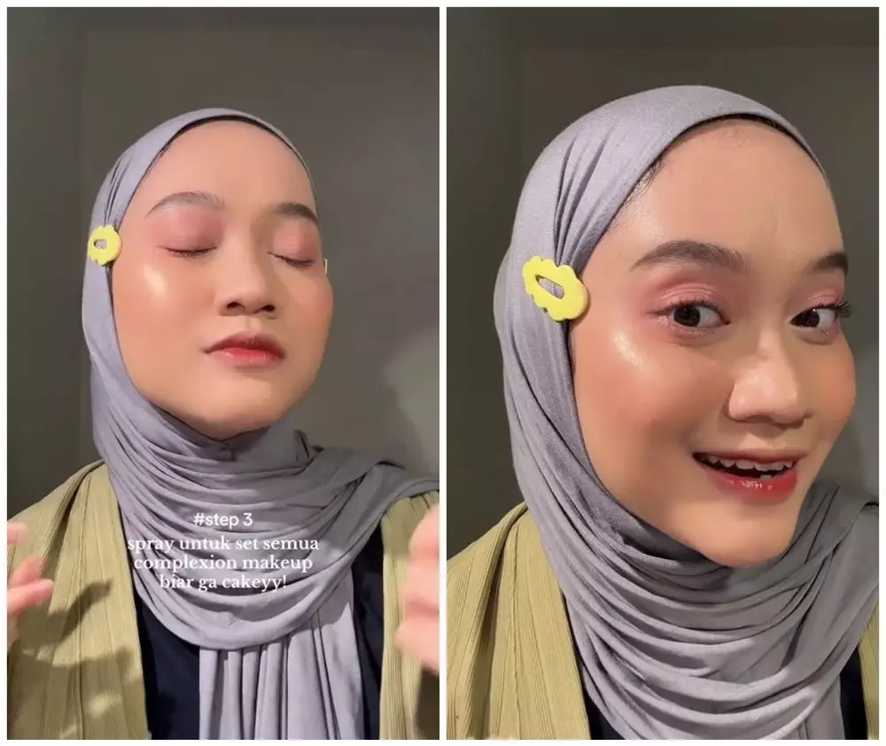 trik agar complexion tahan lama seharian © TikTok trik agar complexion tahan lama seharian © TikTok