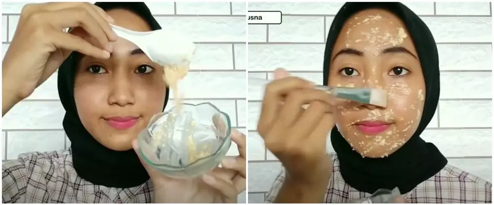 cara aman kecilkan pori-pori besar © YouTube