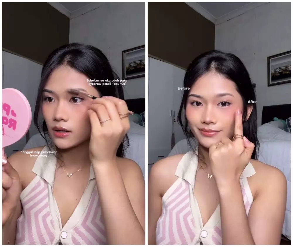 trik bikin tren alis cokelat © Instagram trik bikin tren alis cokelat © Instagram