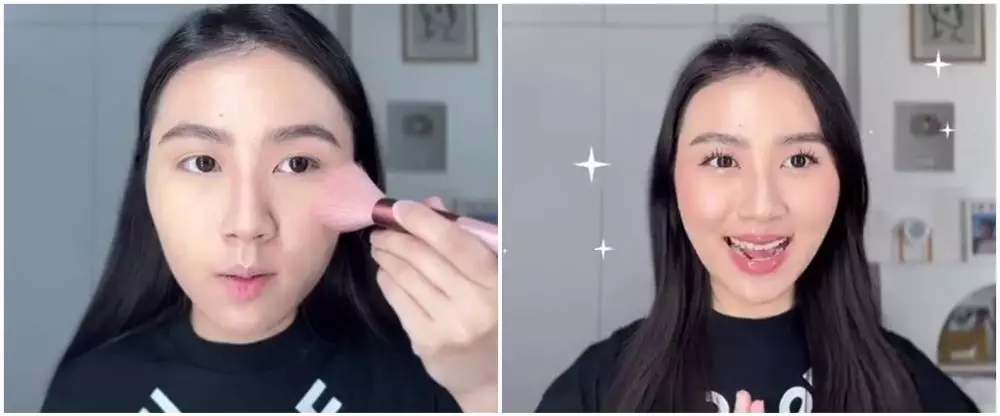 trik makeup agar warna kulit lebih rata © YouTube trik makeup agar warna kulit lebih rata © YouTube