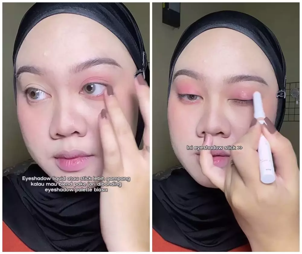 trik blending eyeshadow © Instagram trik blending eyeshadow © Instagram