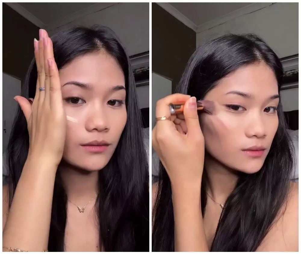 Cara unik aplikasikan blush on © Instagram Cara unik aplikasikan blush on © Instagram