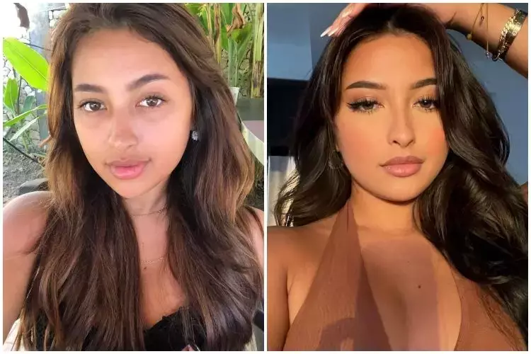 Jennifer Coppen tanpa dan pakai makeup rewrite © Instagram Jennifer Coppen tanpa dan pakai makeup rewrite © Instagram