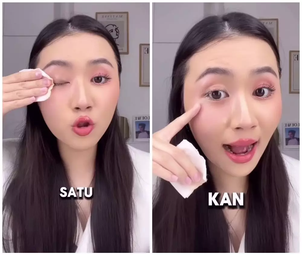 trik effortless pakai micellar water © YouTube trik effortless pakai micellar water © YouTube